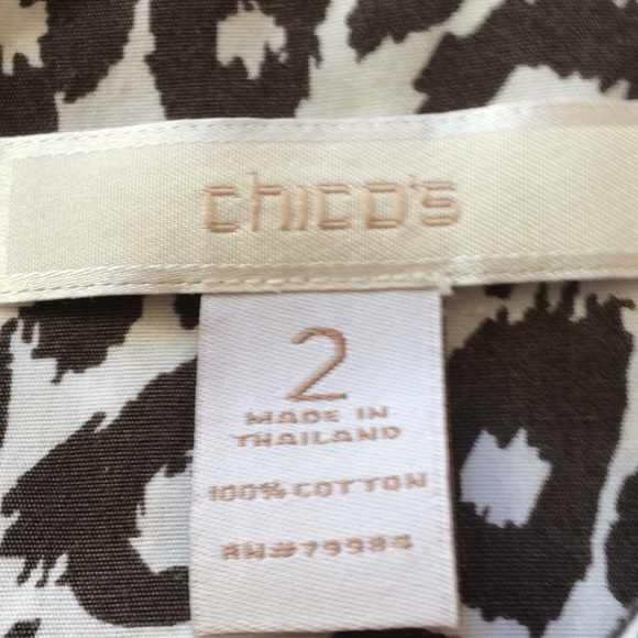 Chico’s button down shirt - Picture 3 of 4